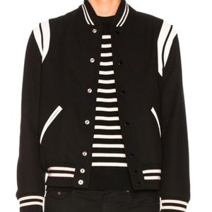 Saint Laurent varsity jacket